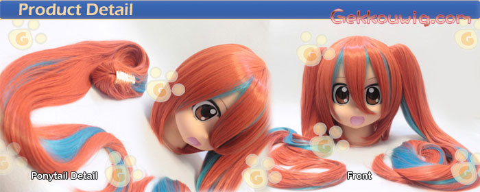 Vocaloid 2 Mrs.Pumpkin's Comical Dream Hatsune Miku Cosplay Wig