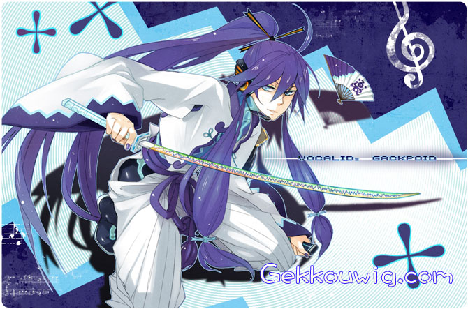 Vocaloid 2 Cosplay Kamui Gakupo Wig 