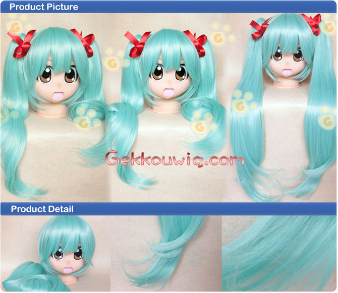 Vocaloid 2 Karakuri Pierrot Hatsune Miku Wig