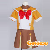 Macross Frontier Cosplay Costume Ranka Lee Dress Mihoshi Academy Girl Uniform