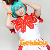 Vocaloid Cosplay Project Diva Red Hat Miku Costume