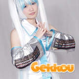 Vocaloid Cosplay Dress Snow Miku Costume