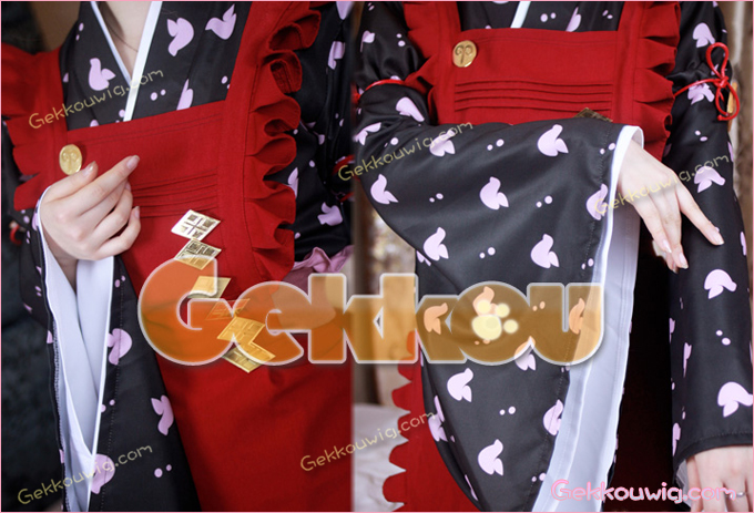 Amnesia Shin Cosplay Costume Cafe Kimono