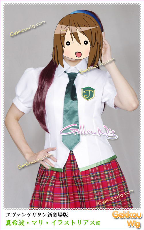 Neon Genesis Evangelion Cosplay Mari Illustrious Makinami Costume