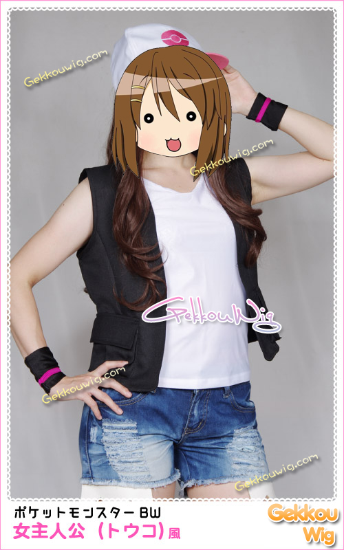 Pokemon Pocket Monsters Cosplay Pokemon Black and White Touko Costume