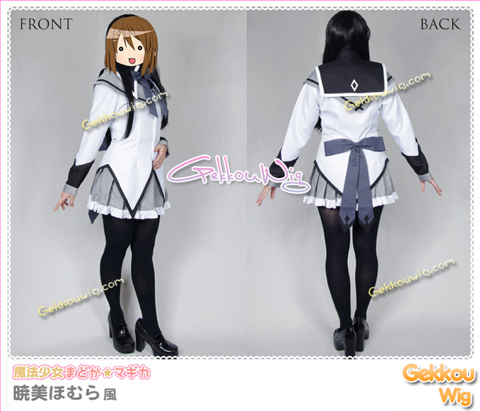 Puella Magi Madoka Magica Cosplay Homura Akemi Costume