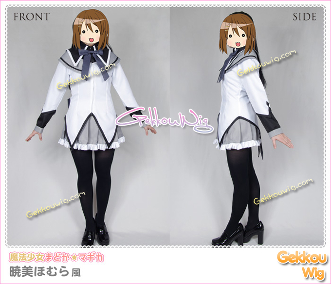 Puella Magi Madoka Magica Cosplay Homura Akemi Costume