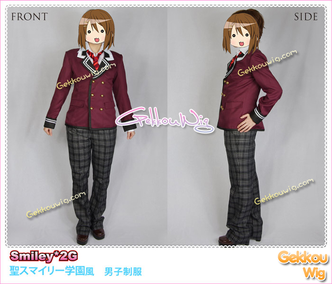 Smiley 2G Cosplay Boy Uniform Costume