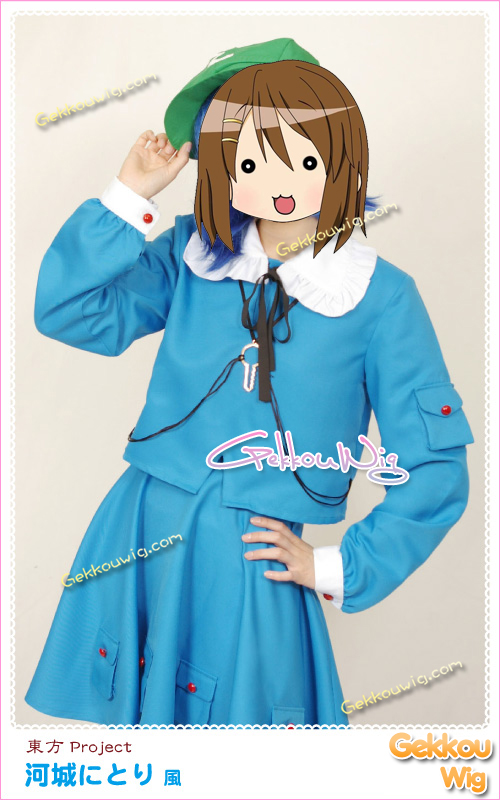 Touhou Project Cosplay Nitori Kawashiro Costume