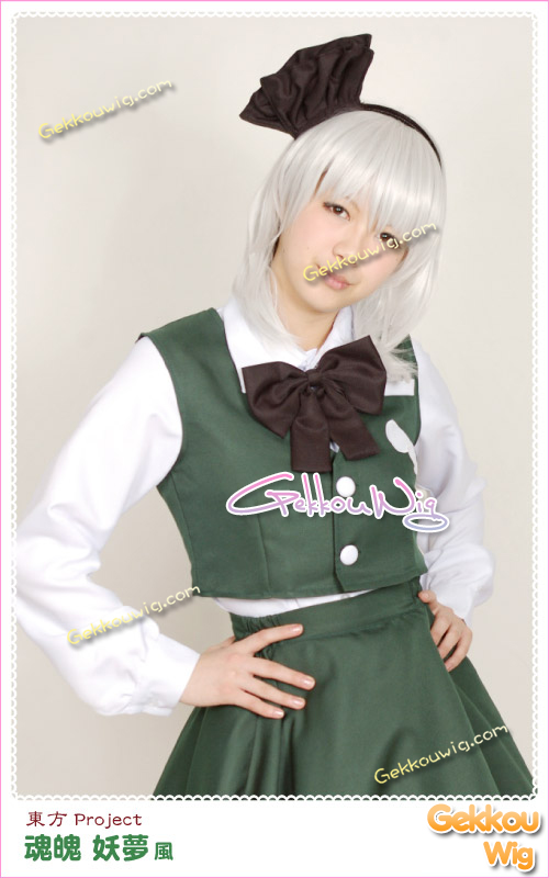 Touhou Project Cosplay Youmu Konpaku Costume