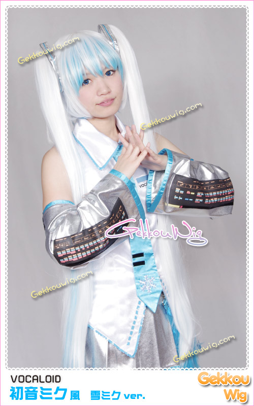 Vocaloid Cosplay Snow Miku Costume