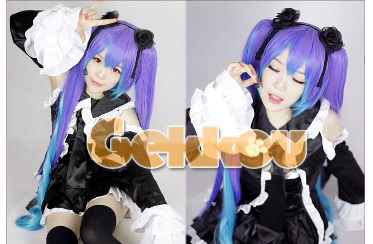 Volcaloid Cosplay Anti the infinite holic Miku Hatsune Costume