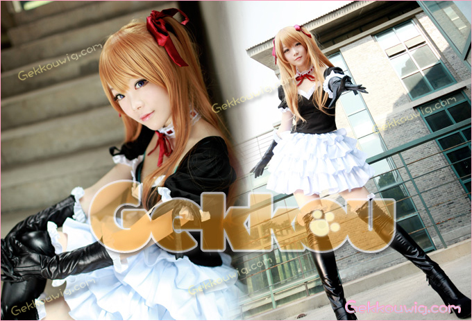 EVA Asuka Langley Soryu Gothic Lolita Cosplay Costume