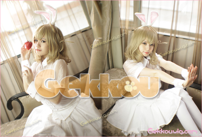 Sasami-san Ganbaranai Rabbit Cosplay Costume