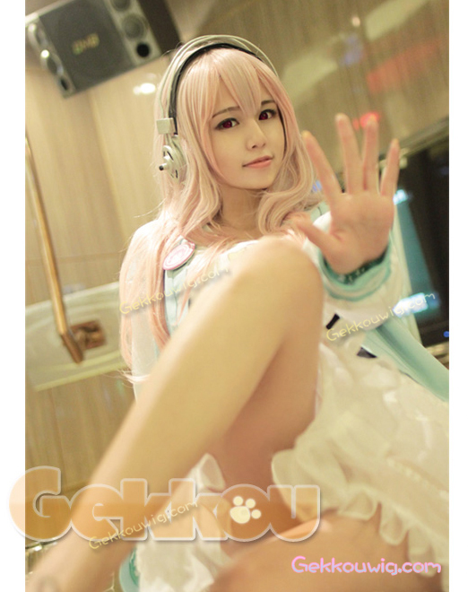 Super Sonico Cosplay Costume