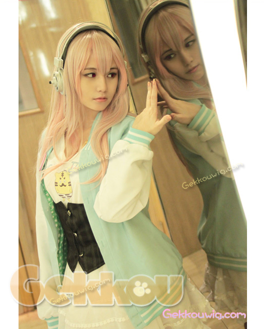 Super Sonico Cosplay Costume