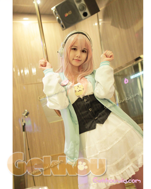 Super Sonico Cosplay Costume