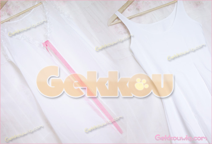 Vocaloid Miku Cosplay Costume The White Dress