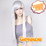 Touhou Project Cosplay Huziwara No Mokou Wig