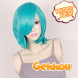 Vocaloid Short Miku Cosplay Wig