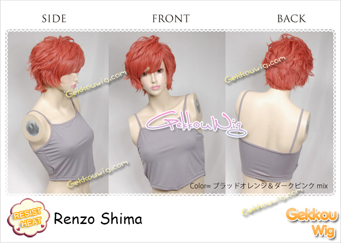 Blue Exorcist Cosplay Renzo Shima Wig