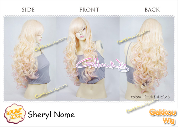 Macross Frontier Cosplay Sheryl Nome Wig