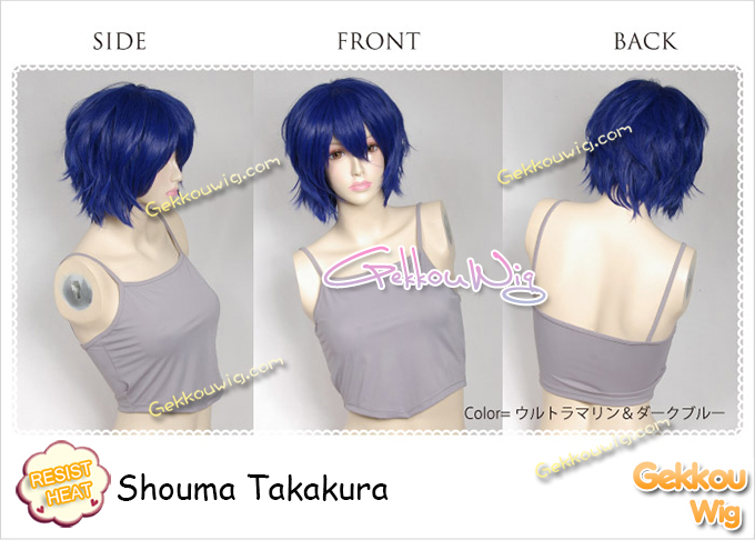 Mawaru Penguindrum Cosplay Shouma Takakura Wig