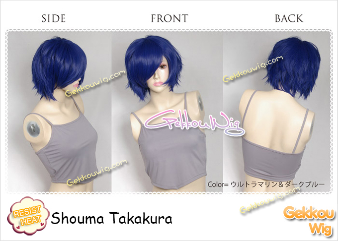 Mawaru Penguindrum Cosplay Shouma Takakura Wig