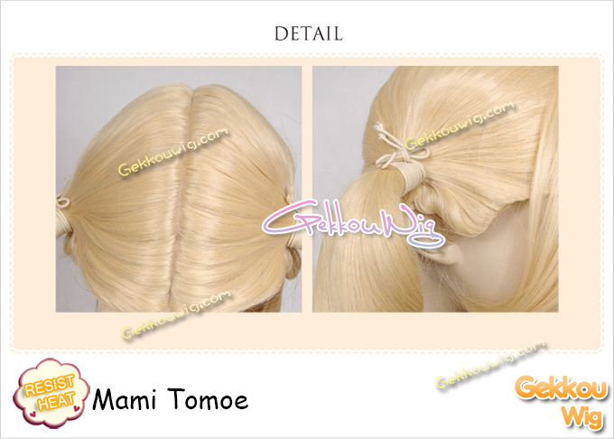 Puella Magi Madoka Magica Cosplay Mami Tomoe Wig