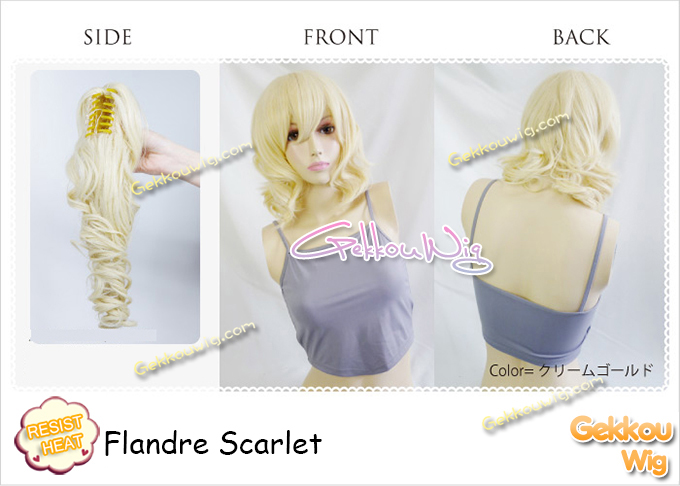 Touhou Project Cosplay Flandre Scarlet Wig