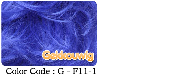 33CM Blue Bobo Wigs Five Color Series