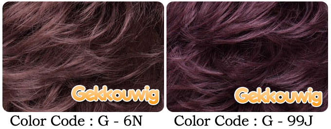 33CM Brown Bobo Wigs Nine Color Series