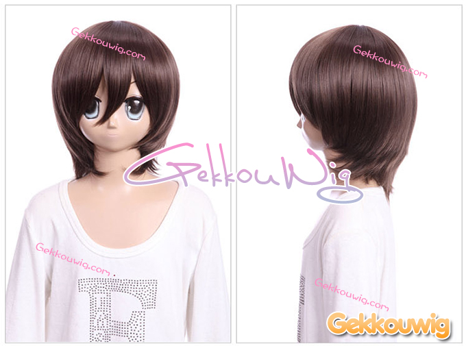33CM Brown Bobo Wigs Six Color Series