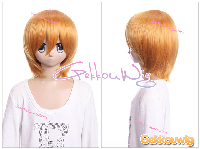 33CM Gold Bobo Wigs Six Color Series