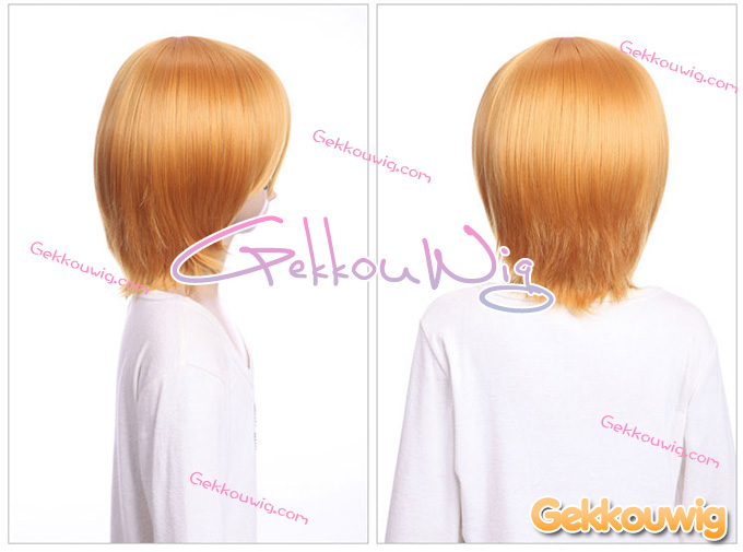 33CM Gold Bobo Wigs Six Color Series
