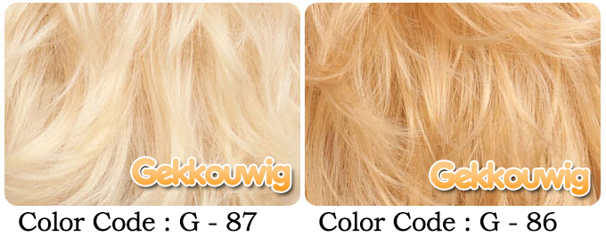 33CM Gold Bobo Wigs Six Color Series