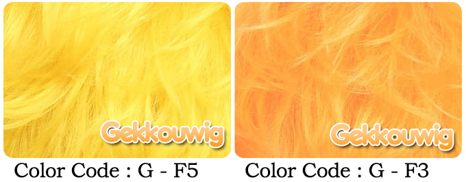 33CM Gold Bobo Wigs Six Color Series