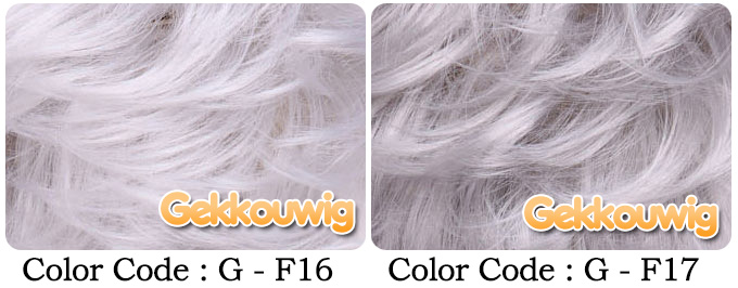 33CM Gray Bobo Wigs Three Color Series