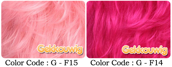 33CM Red Bobo Wigs Seven Color Series