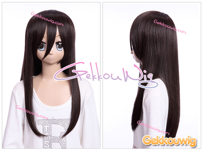 60CM Brown Wigs Five Color Series