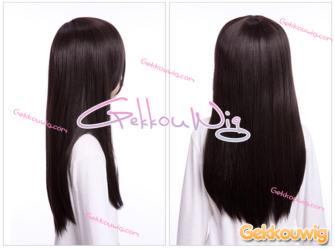 60CM Brown Wigs Five Color Series