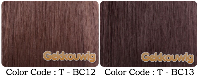 60CM Brown Wigs Five Color Series