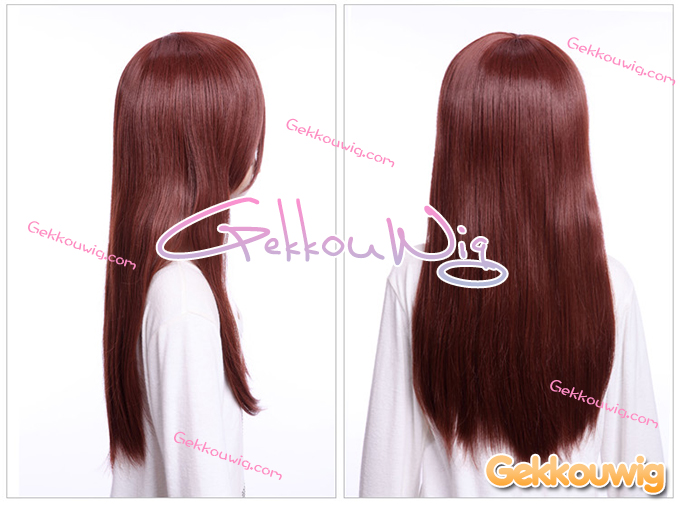 60CM Orange Wigs Four Color Series