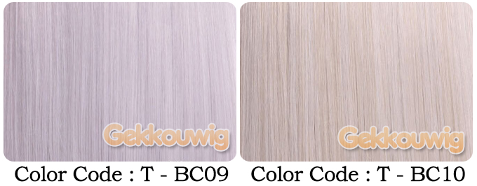 60CM White Wigs 4 Color Series