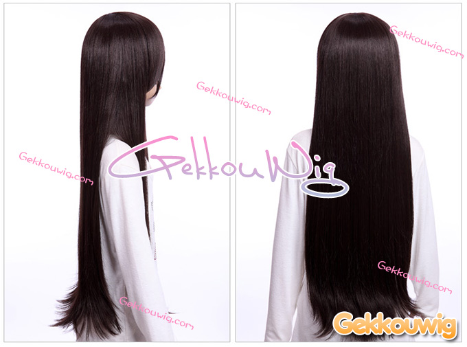 80CM Brown Wigs Five Color Series