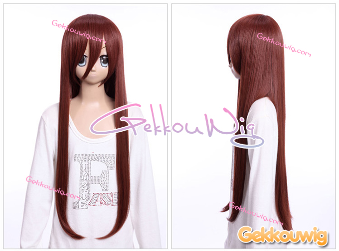80CM Orange Wigs Four Color Series
