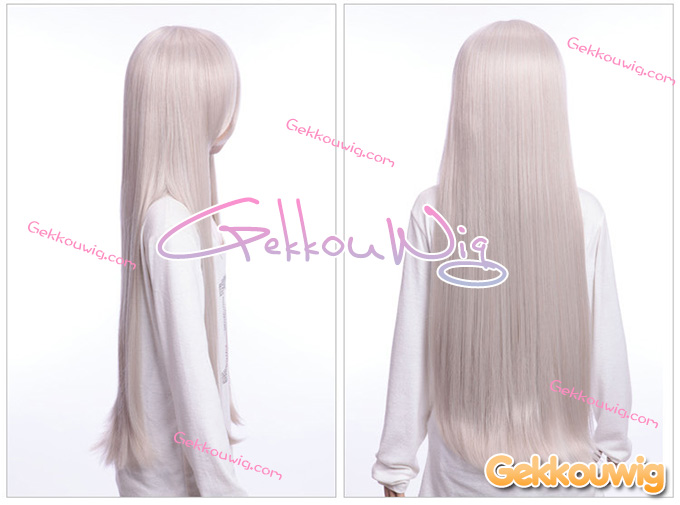 80CM White Wigs Four Color Series