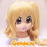Touhou Project Cosplay Flandre Scarlet Gold Ponytail Wig