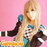 Hetalia Cosplay Belarus Gold Straight Wig