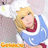 Touhou Project Cosplay Ran Yakumo Gold Straight Wig